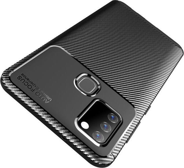 Actual product image MU Classic Carbon Fiber TPU Softcase Series (Samsung Galaxy A21s)