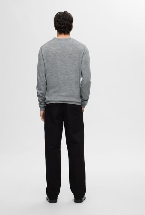 Actual product image Selected Homme Slhtray Ls Knit Merino Crew Neck Noos (M)