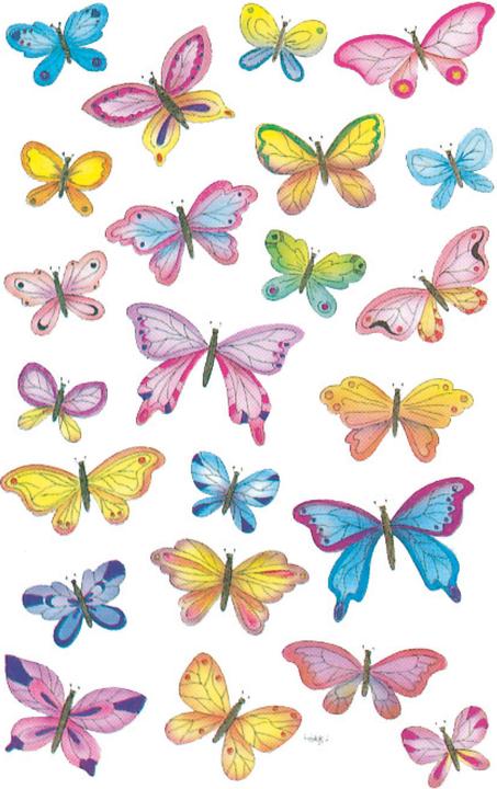 Actual product image Z-Design Stickers Butterflies