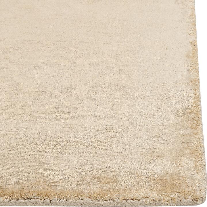 Immagine prodotto Beliani Tappeto in viscosa beige sabbia 80 x 150 cm a pelo corto GESI II (80 x 150 cm)