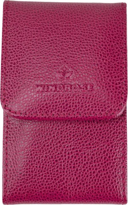 Actual product image Windrose 803867.06 - 4-piece manicure case Beluga berry (leather)