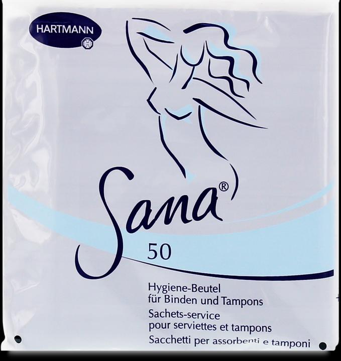 Produktbild Sana Hygiene Beutel (50 x, Damenbinden)