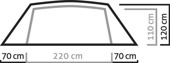 Immagine prodotto Salewa Denali IV (Tenda a cupola, 3.60 kg, 4 persone)