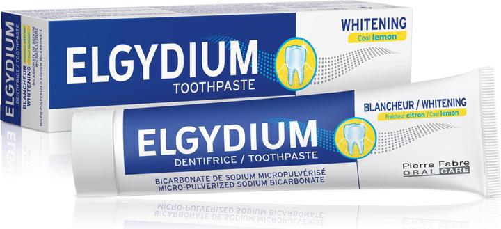 Actual product image Elgydium White Teeth Toothpaste Cool Lemon (75 ml)
