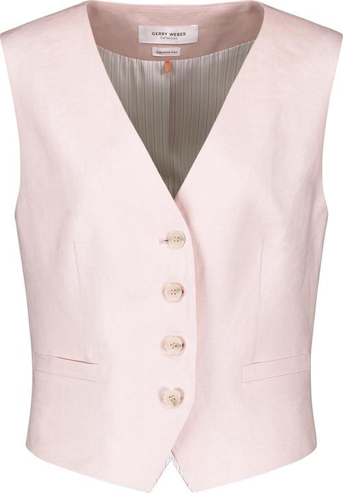 Actual product image Gerry Weber Elegant linen waistcoat waistcoat indoor long (44)