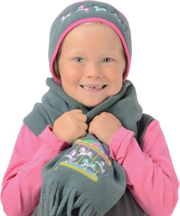 Actual product image Hy Equestrian Merry Go Round headband and scarf set