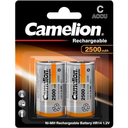 Produktbild Camelion NH-C2500BP2 - Wiederaufladbarer Akku - Nickel-Metallhydrid (NiMH) - 1,2 V - 2 St (2 Stk., C, 2500 mAh)