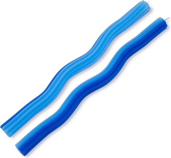 Actual product image 54Celsius Wiggle candle blue 2 pcs. (2 pcs.)