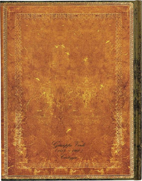 Actual product image Paperblanks fasc. Manuscripts notebook (18 x 23 cm, Plain, Hardcover)