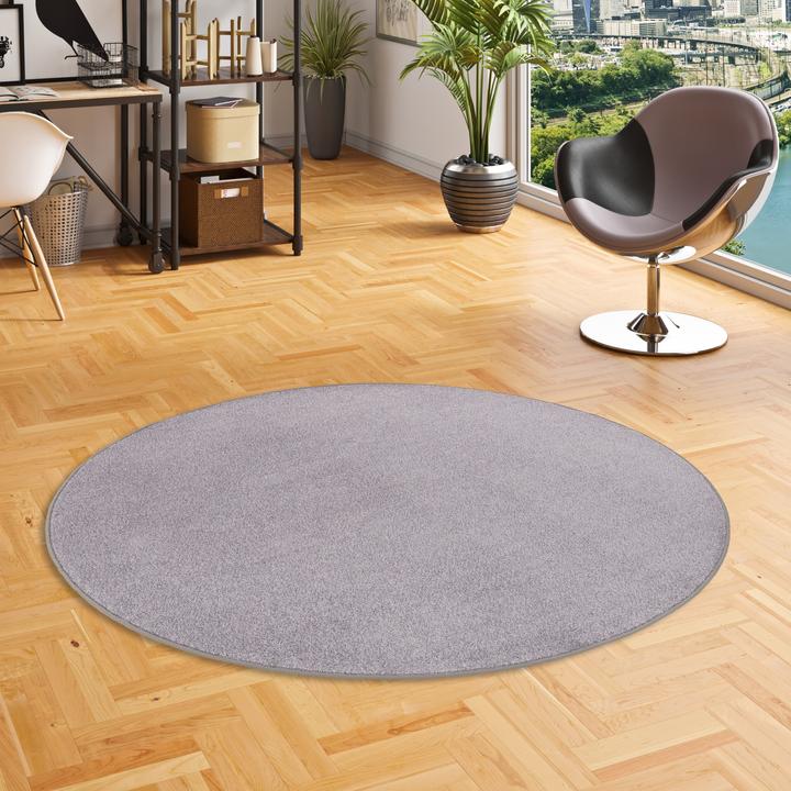 Produktbild Snapstyle Trend Velours Teppich Joy Rund (200 x 200 cm)