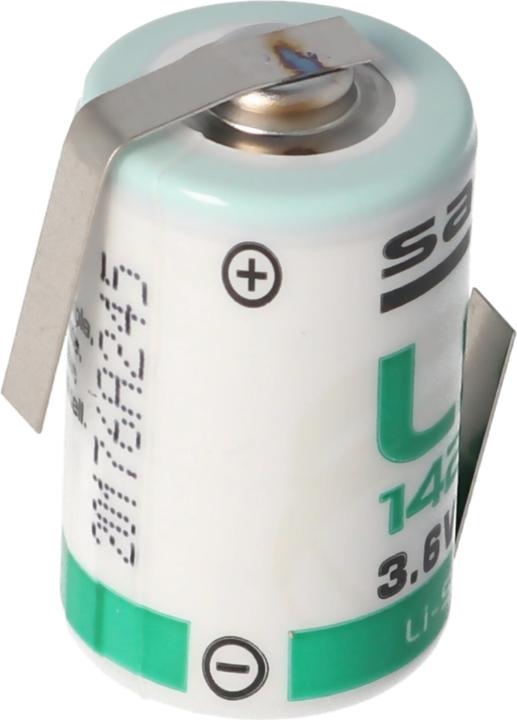 Produktbild Saft Batterie LS14250CNR, Size 1/2 AA, Lötfahnen Z-Form (1 Stk., AA, 1100 mAh)
