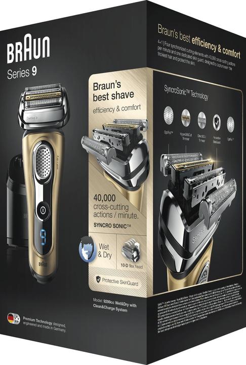Actual product image Braun Shaver Series 9 9299cc