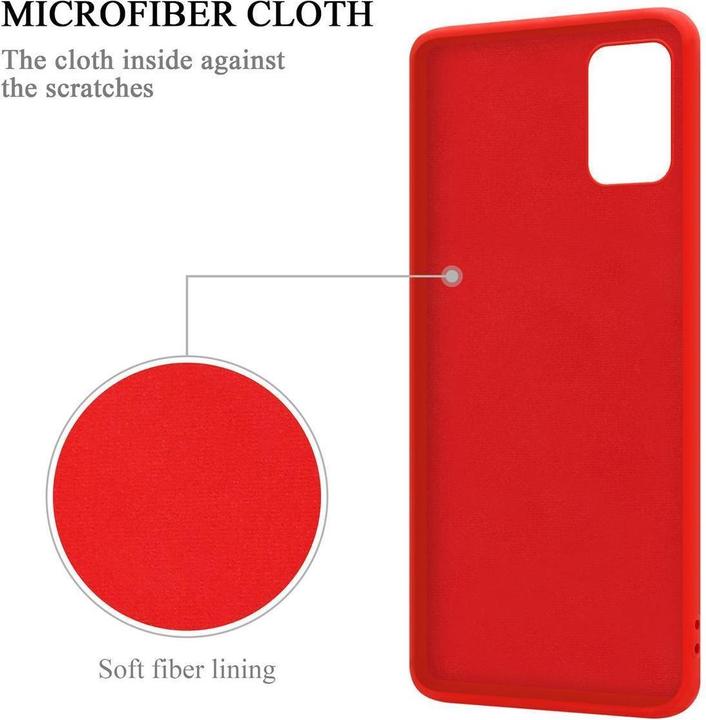 Produktbild Cadorabo TPU Liquid Ring Silicone Case Hülle (Samsung Galaxy A71)