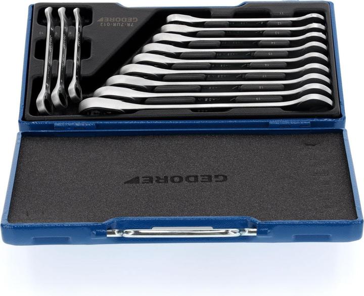 Immagine prodotto Gedore 7 R-012 Set di chiavi con cricchetto ad anello 12 pezzi 8-19 mm (8 mm, 9 mm, 10 mm, 11 mm, 12 mm, 13 mm, 14 mm, 15 mm, 16 mm)
