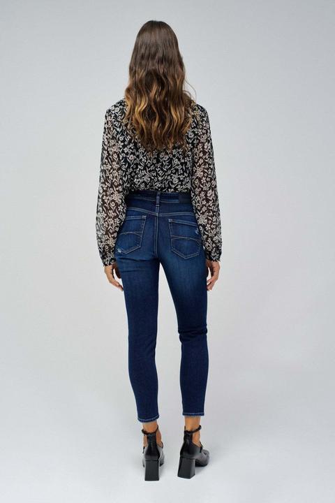 Image du produit Salsa Jeans Jeans Faith Cropped Skinny Dark Wash (28)