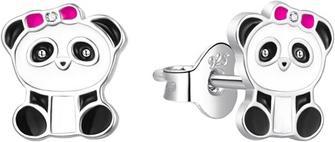 Image du produit Agato - Silver earrings with Panda enamel AGT-ED015P