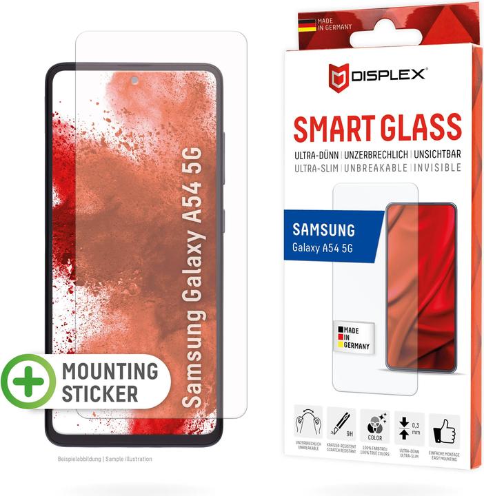 Produktbild Displex Smart Glass, Displayschutzfolie (1 Stück, Samsung Galaxy F54)