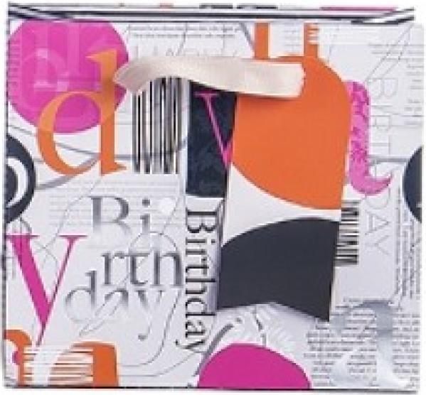 Produktbild Artebene Geschenktasche Happy Birthday magenta orange (Geschenkbox, 1 x)