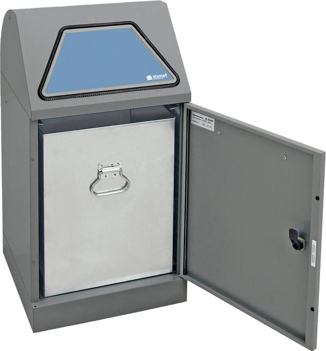 Produktbild kaiserkraft System-Wertstoffsammler, Einwurfklappe handbetätigt (45 l)