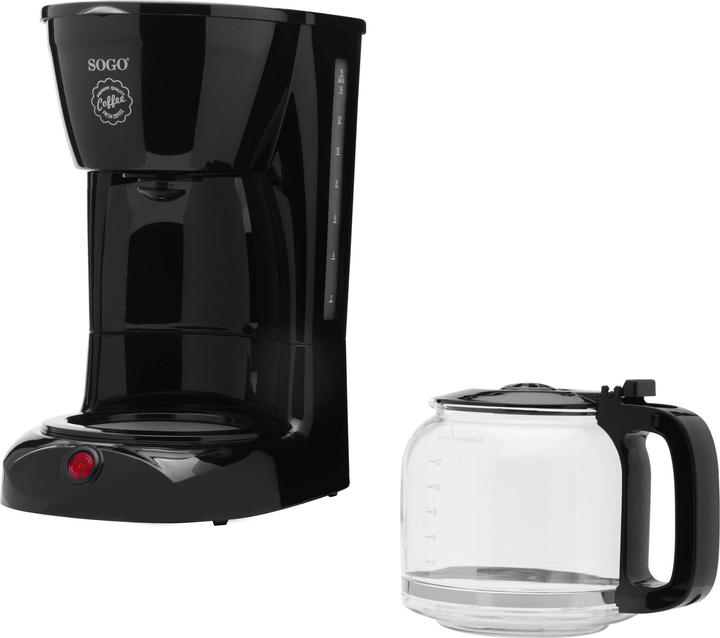 Produktbild Sogo DRIP COFFEE MAKER WITH GLASS JAR, - 1,8L - 950W