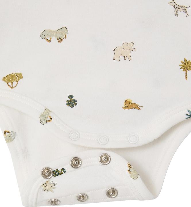 Produktbild Vertbaudet Bio-Kollektion: Mitwachsender Baby Body mit Dschungelmotiv (56)