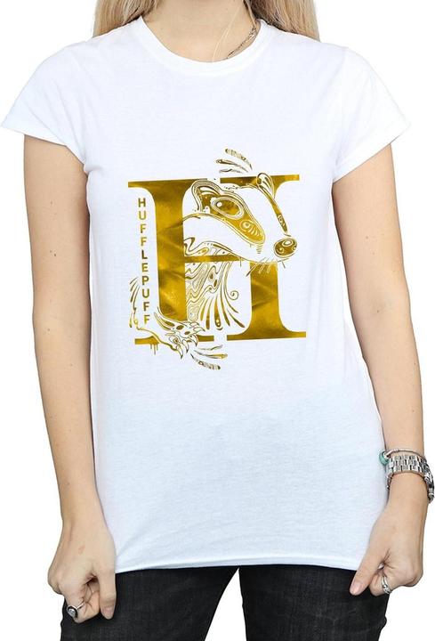 Immagine prodotto Hufflepuff Badger Maglietta Donna (XXL)