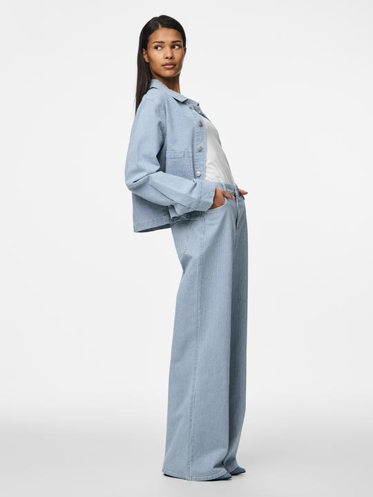 Produktbild Pieces PCBILLO MW GESTREIFTE Wide Fit Jeans (M)
