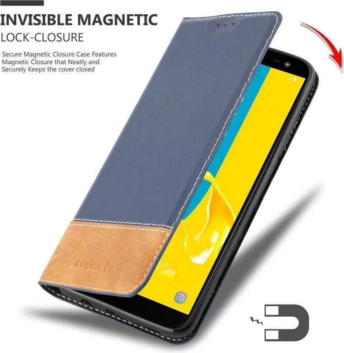 Image du produit Cadorabo Étui X-Wallet en simili cuir (Samsung Galaxy J6 (2018))