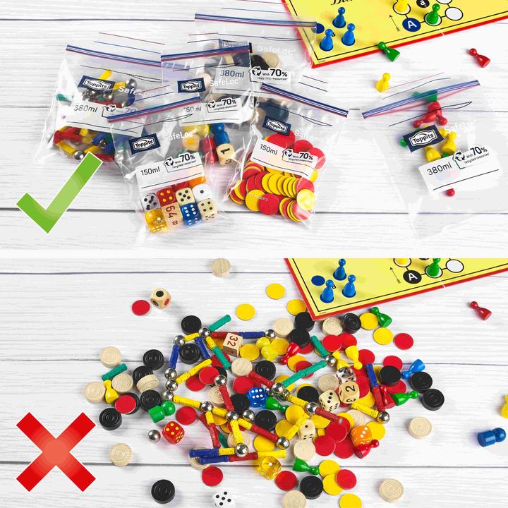 Productafbeelding Toppits Mini zip-lock zakje 20 x 150ml +380ml (40 x)