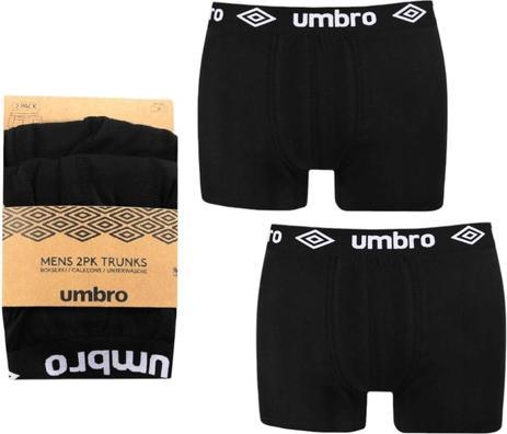 Umbro Herren-Boxershorts im 2er-Pack (L, 2er Pack)