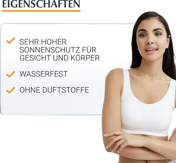 Actual product image Eucerin SUN Allergy Protect Face & Body SPF 50+ (Suntan cream, SPF 50, 150 ml, 176 g)