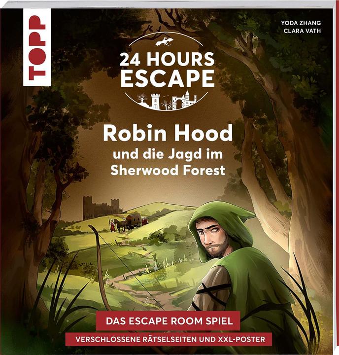 Actual product image 24 HOURS ESCAPE - The Escape Room Game: Robin Hood and the Hunt in Sherwood Forest (German)