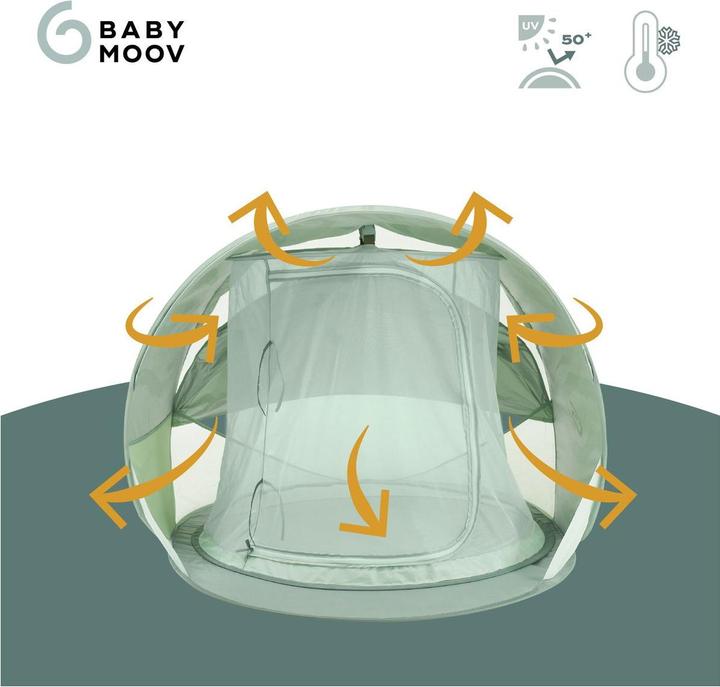 Image du produit Babymoov Strandmuschel Moov und Protect green lagoon