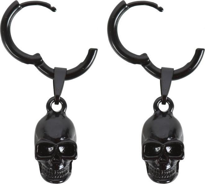Produktbild Something Different Totenkopf Ohrringe Edelstahl (Nickelfrei)