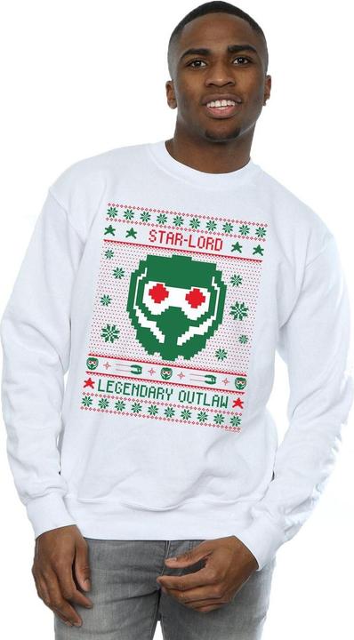 Produktbild Guardians Of The Galaxy Vol. 2 Star Lord Fair Isle Sweatshirt (S)