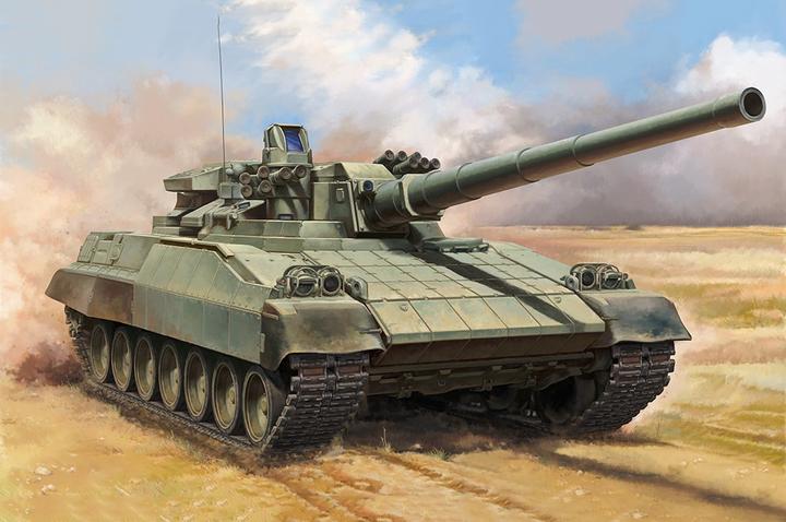 Actual product image Trumpeter Russian Object 477 XM2