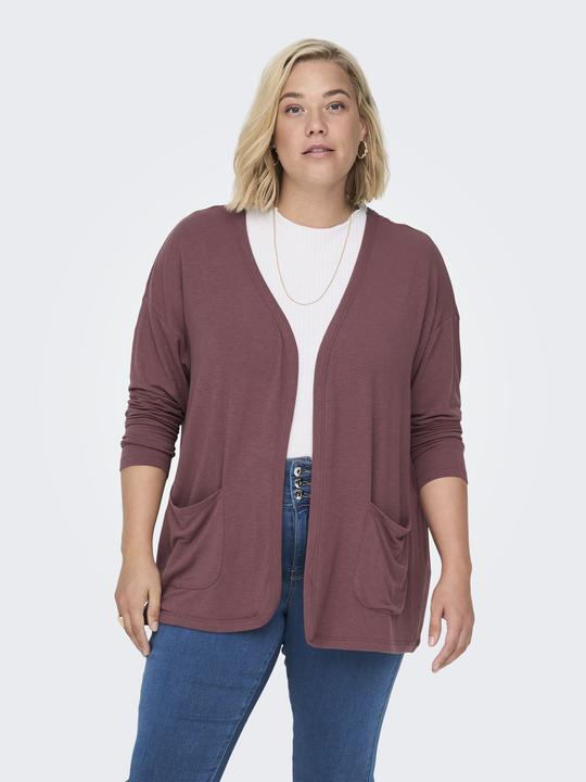 Produktbild Only Einfarbiger Curvy Strickjacke (54)