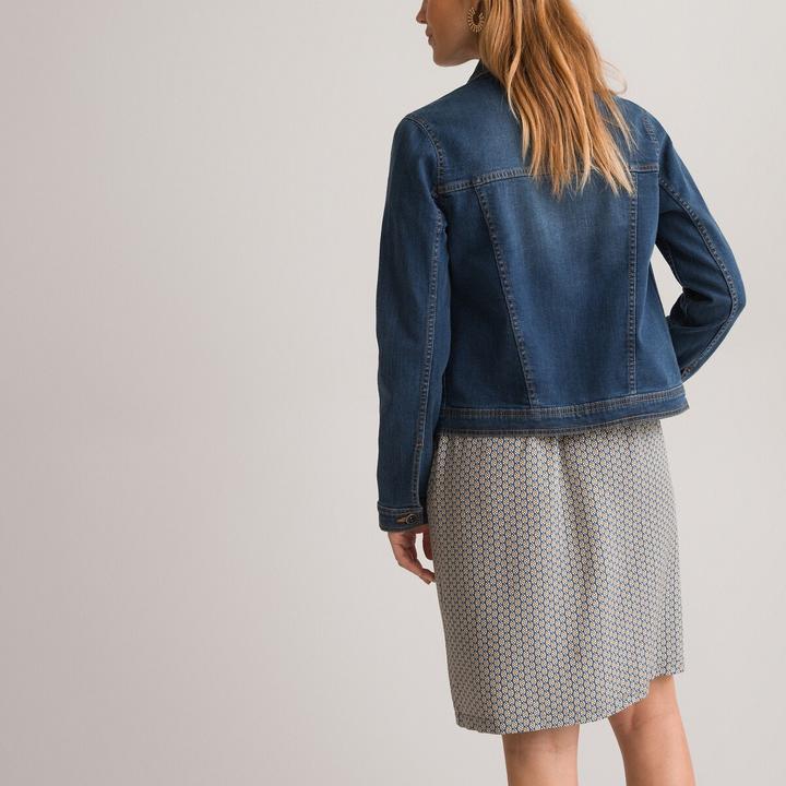 Actual product image Anne Weyburn Stretch denim denim jacket (52)