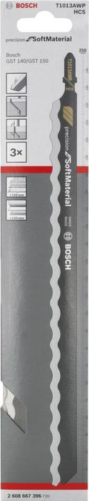 Actual product image Bosch Professional Zubehör PRO Fibre Insulation precise T1013AWP Jigsaw blade, 250 mm, 3 pcs.