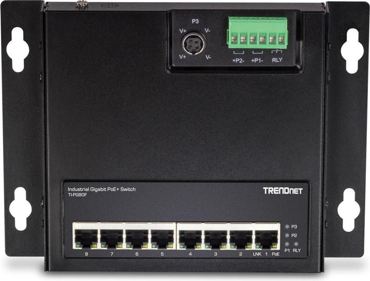 Immagine prodotto Trendnet Interruttore industriale 8 porte Gbit Unman. PoE+ FA (8 Porti)