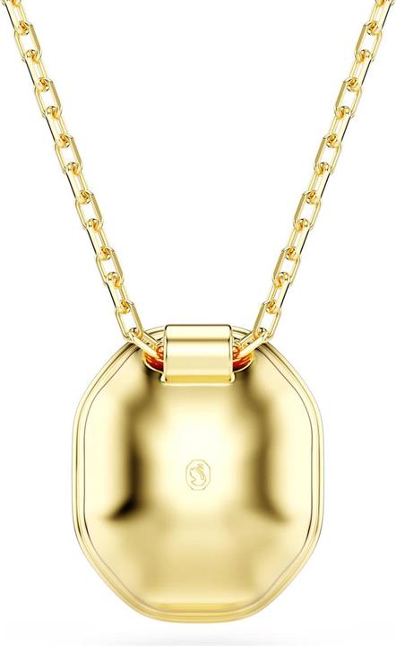 Produktbild Swarovski Chroma Halskette Oktagon Schliff Grün Gold