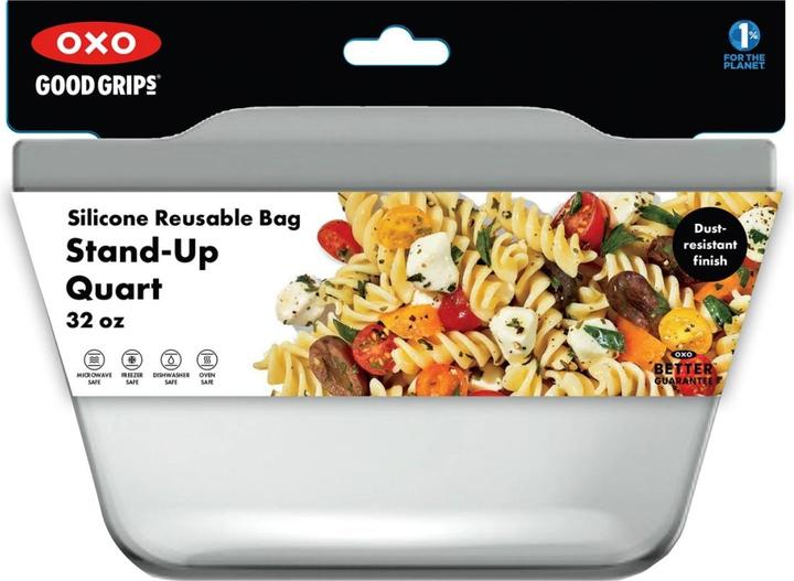 Produktbild OXO Good Grips Sacchetto stand-up riutilizzabile in silicone 946ml