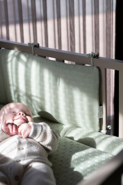 Immagine prodotto Baby's only Paracolpi per letto/paravento Moon, verde alloro (180 cm, 30 cm)