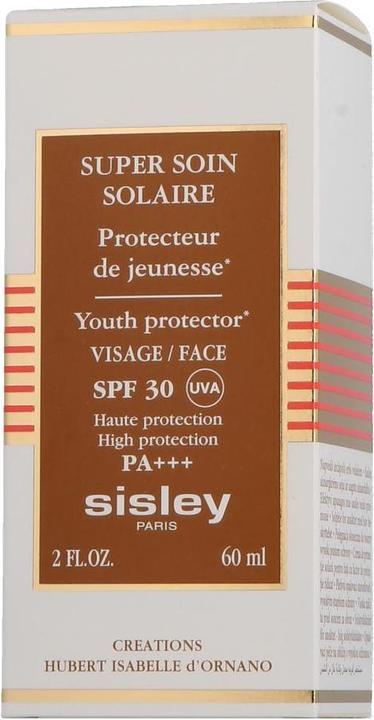 Actual product image Sisley Super Soin Solaire Visage SPF 30 (Sun cream face, SPF 30, 60 ml, 60 g)