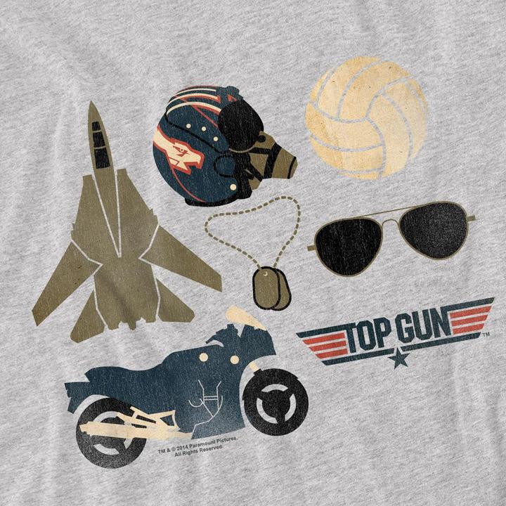 Actual product image Top Gun Mens Items T-Shirt (L)
