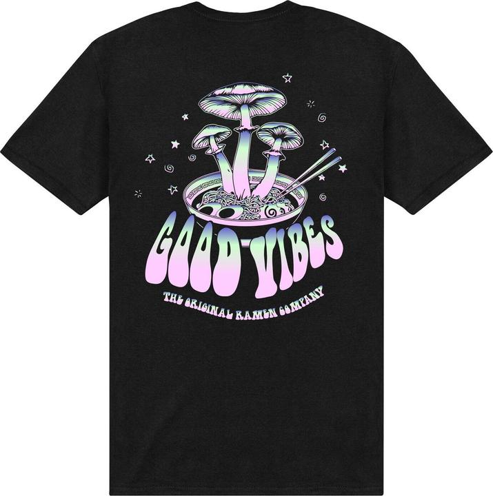 Actual product image The Original Ramen Company Unisex Adult Good Vibes T-Shirt (M)