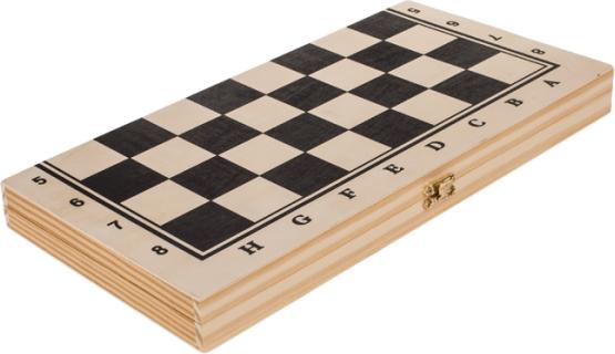 Actual product image Out of the blue ootb - Wooden board game, chess, approx. 34 x 34 cm