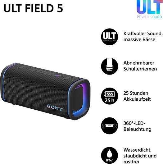 Produktbild Sony ULT Field 5 (25 h, Akkubetrieb)