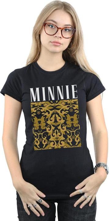 Immagine prodotto Disney Minnie Mouse Baroque Pattern Maglietta Donna (XL)