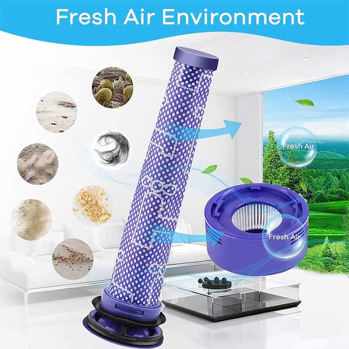 Produktbild Plutoos Ersatzfilter Zubehör für V8 Absolute Animal, V7 Absolute Motorhead Animal Staub